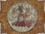 Testa del saraceno con elmo orientale, simbolo di Ubertino