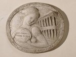 Modello per la realizzazione del recto della medaglia per i 400 anni dalla fondazione dell’Accademia